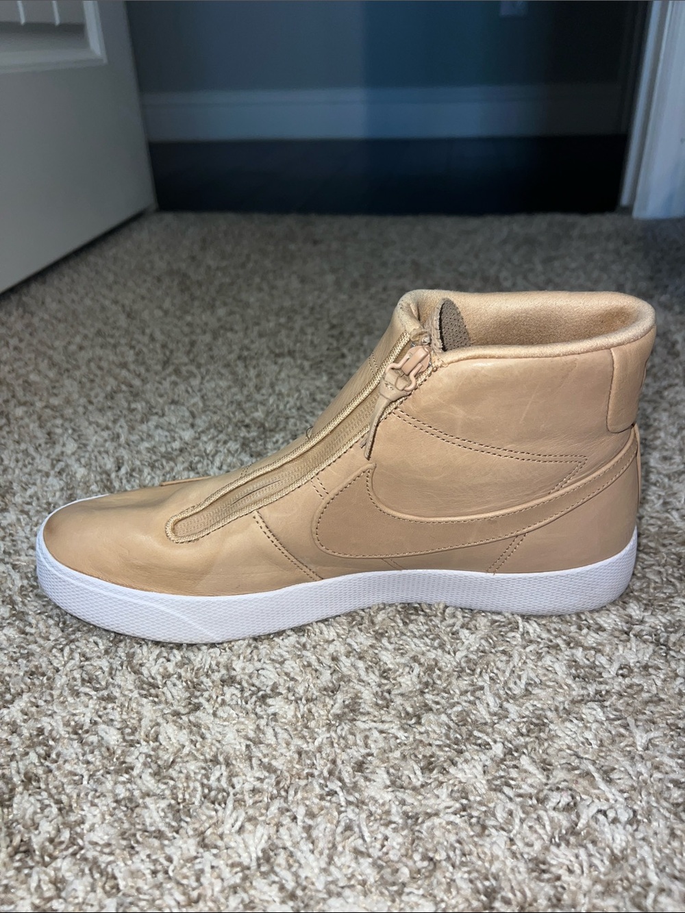 NikeLab BLAZER! Advanced Vachetta in Tan Leather - RARE! Men’s Size 10 - Picture 10 of 14
